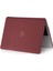 Apple Macbook Air 13.3' 2020 (M1) A2337 Koruma Kılıfı A2337 Mat Doku Case Bordo 2