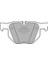 BMW 5 530 I 2001-2005 Arka Fren Balatası 2
