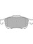 Citroen C4 Picasso I Mpv 1.6 16V 2008-2013 Delphi Ön Fren Balatası 2