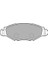 Peugeot 206 Sw 1.4 2002-2007 Delphi Ön Fren Balatası 2