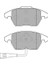 Volkswagen Golf V 1.9 Tdi 4motion 2004-2008 Delphi Ön Fren Balatası 2