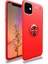 Apple iPhone 11 Kılıf Kamera Çıkıntılı Renkli Yüzüklü Standlı Mıknatıslı Kapak (Ravel) 2