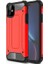- Apple iPhone 11 - Kılıf Çift Katman Zırh Tank Crash Military Kapak - Kırmızı - T9909 1