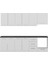 265 cm Mutfak Dolabı Beyaz 265-B5 2