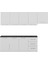260 cm Mutfak Dolabı Beyaz 260-B7 2