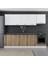 270 cm Mutfak Dolabı Beyaz Dore 270-D5 1