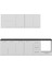 270 cm Mutfak Dolabı Beyaz 270-B6 2