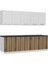 260 cm Mutfak Dolabı Beyaz Dore 260-D2 3