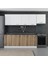 270 cm Mutfak Dolabı Beyaz Dore 270-D4 1