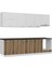 280 cm Mutfak Dolabı Beyaz Dore 280-D8 3