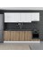 260 cm Mutfak Dolabı Beyaz Dore 260-D5 1
