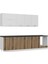 300 cm Mutfak Dolabı Beyaz Dore 300-D7 3