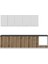 300 cm Mutfak Dolabı Beyaz Dore 300-D4 2
