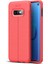 Samsung Galaxy S10E Kılıf (G970) Koruyucu Esnek Tpu Silikon Kırmızı Hns 1