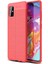 Samsung Galaxy A71 Kılıf Koruyucu Esnek Tpu Silikon Kırmızı Hns 1