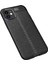 iPhone 12 Mini Kılıf Koruyucu Esnek Tpu Silikon Siyah Hns 3