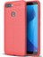 Asus Zenfone Max Plus M1 Kılıf (ZB570TL) Koruyucu Esnek Tpu Silikon Kırmızı Hns 1
