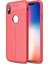 iPhone Xs Max Kılıf 6.5inç Koruyucu Esnek Tpu Silikon Kırmızı Hns 1