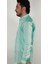 Slim Fit Yeşil Çizgili Erkek Gömlek 2