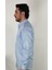 Slim Fit Açık Mavi Erkek Gömlek 2