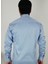 Slim Fit Açık Mavi Erkek Gömlek 3