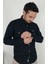 Slim Fit Kot Erkek Gömlek 4