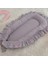 Gri Rengi Fırfırlı Elite Babynest 1