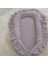 Gri Rengi Fırfırlı Elite Babynest 2