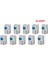 H7 55WATT Standart Ampul 12972 Proqc1 ( On Adet) 1