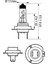H7 55WATT Standart Ampul 12972 Proqc1 ( On Adet) 3
