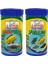 Cichlid Algae 1000 ml + Spirulina 1000 ml Balık Yemi 1