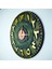 Kayra Duvar Saati Somun Green Arapça 50CM 3