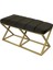 Siyah - Gold Bench Puf 1