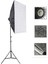 Softbox 50X70Cm Tek Duyulu Sürekli Video Işığı Yotuber Kit Makeup Kit 1
