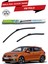 Vw Polo Sentinel Araca Özel Ön Silecek Takımı Sağ ve Sol 2