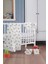 Müslin Bebek Battaniye + Ağız Bezi (4 Lü) 120*120, Mavı, Talıa 3