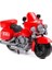 Oyuncak 8947 Harley Yarış Motosikleti Kırmızı 27 cm 4