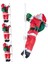 Yılbaşı Merdivene Tırmanan Noel Baba 3'lü 120 cm 1