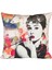 Audrey Hepburn 45X45 Kare Kırlent 1