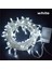10 Metre 100 LED Işık Yılbaşı Süslemesi - Beyaz RENK-220 Volt Fişli 2