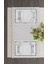 Ekose -3 Amerikan Servis 6'lı Set 50 x 35 cm. 3