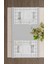 Ekose -4 Amerikan Servis 6'lı Set - 50 x 35 cm. 3
