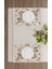 Flower- 2 Amerikan Servis 6'lı Set - 50 x 35 cm. 3