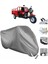 Kral Motor KR-200 Titus 196 cc Vinleks Motor Brandası Arka Çanta Uyumlu 2