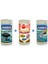 Elite Veggie Pro Green Algae 250 ml + Pro Colour Chips 250 ml + Veggie Garlic 250 ml Tropikal Balık Yemi 1