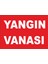 Yangın Vanası Levhası 1