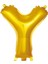 Gold Folyo Balon Harf Y 16" 1