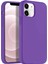 Apple iPhone 12 6.1" Soft Touch Altı Kapalı Liquid Silikon Lansman Kılıf 1