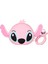 Sevimli Pembe Stitch Apple Airpods 1. ve 2. Nesil Silikon Kılıf 1