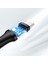 USB Type-C Şarj ve Data Kablosu Siyah 25 cm 5